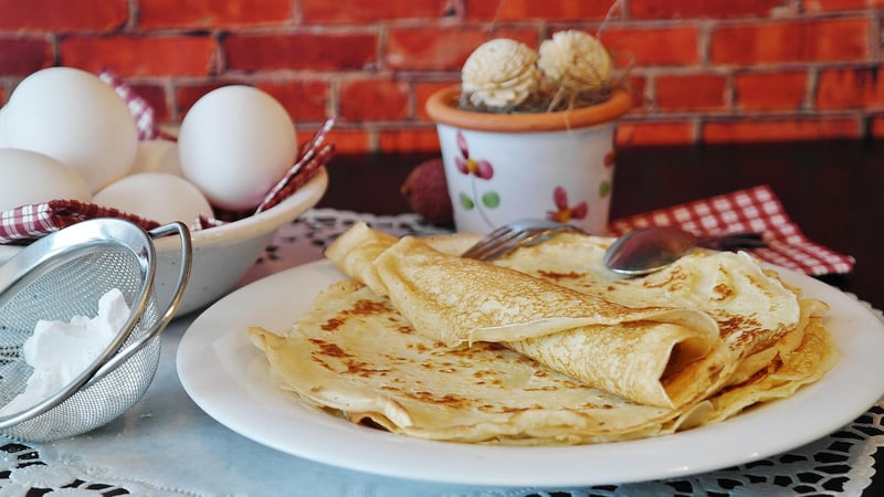 Pancake with Berries